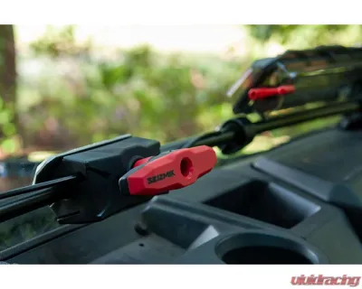Seizmik Flip-Up Versa-Vent Windshield for Polaris Full-Size Pro-Fit Ranger - 50-50220KIT