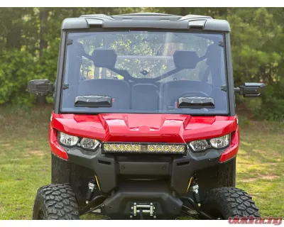 Seizmik Toolless Versa-Vent Scratch Resistant Hard Coated Windshield Kit Can-Am Defender - 50-50234KIT