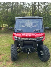 Seizmik Toolless Versa-Vent Scratch Resistant Hard Coated Windshield Kit Can-Am Defender                                     - 50-50234KIT - Image 2