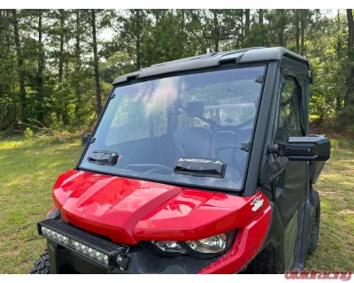 Seizmik Toolless Versa-Vent Scratch Resistant Hard Coated Windshield Kit Can-Am Defender - 50-50234KIT