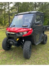 Seizmik Toolless Versa-Vent Scratch Resistant Hard Coated Windshield Kit Can-Am Defender                                     - 50-50234KIT - Image 4