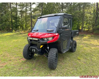 Seizmik Toolless Versa-Vent Scratch Resistant Hard Coated Windshield Kit Can-Am Defender - 50-50234KIT