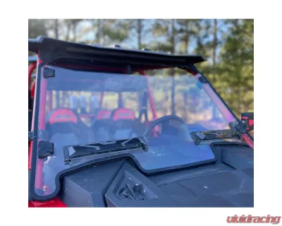Seizmik Toolless Versa-Vent Scratch Resistant Hard Coated Windshield Polaris RZR 1000 XP - 50-50491KIT