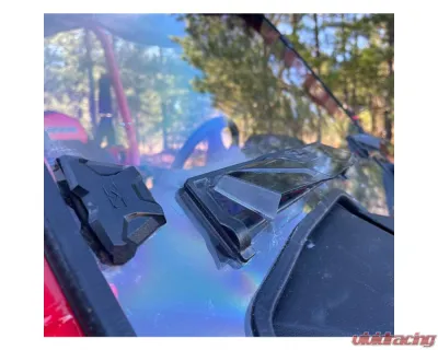 Seizmik Toolless Versa-Vent Scratch Resistant Hard Coated Windshield Polaris RZR 1000 XP - 50-50491KIT