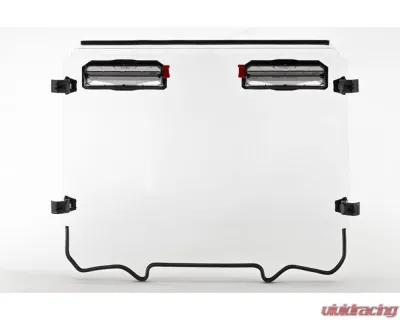 Seizmik Toolless Versa-Vent Scratch Resistant Hard Coated Windshield Kawasaki KRX 1000 - 50-50493KIT