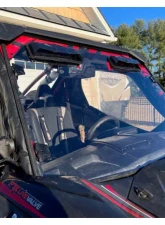 Seizmik Toolless Versa-Vent UV Resistant Polycarbonate Windshield Kawasaki KRX 1000                                     - 50-50494KIT - Image 10