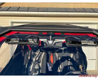 Seizmik Toolless Versa-Vent UV Resistant Polycarbonate Windshield Kawasaki KRX 1000 - 50-50494KIT
