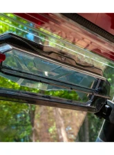 Seizmik Toolless Versa-Vent UV Resistant Polycarbonate Windshield Kawasaki KRX 1000                                     - 50-50494KIT - Image 4