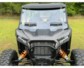 Seizmik Toolless Versa-Vent Scratch Resistant Hard Coated Windshield Polaris RZR 1000 XP