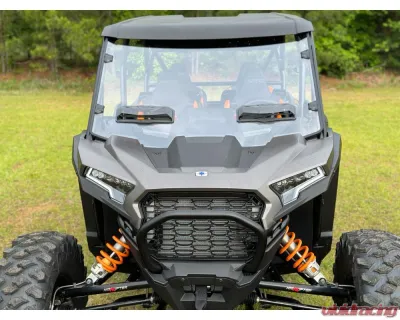 Seizmik Toolless Versa-Vent Scratch Resistant Hard Coated Windshield Polaris RZR 1000 XP - 50-50496KIT