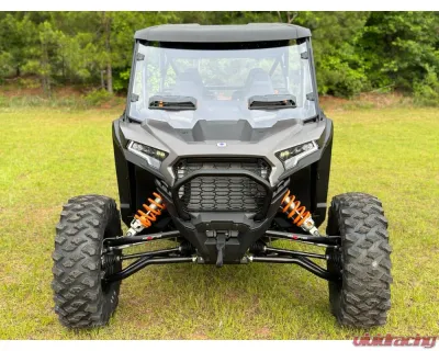 Seizmik Toolless Versa-Vent Scratch Resistant Hard Coated Windshield Polaris RZR 1000 XP - 50-50496KIT