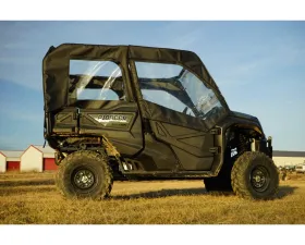 Seizmik Soft Doors | Middle & Rear Windows w/ Zipper Honda Pioneer 1000-6