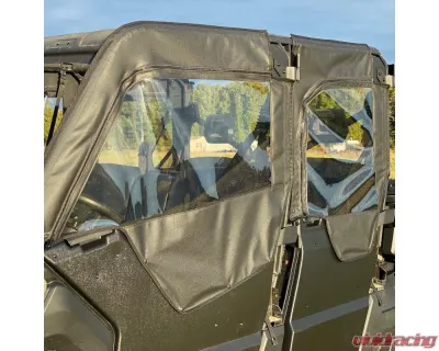 Seizmik Soft Upper Doors w/ Zipper Can-Am Defender Max - 51-20986