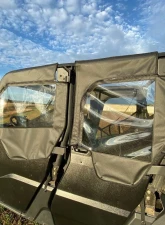 Seizmik Soft Upper Doors w/ Zipper Can-Am Defender Max                                     - 51-20986 - Image 2
