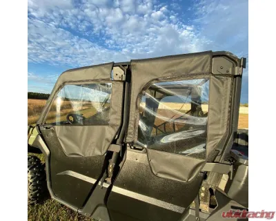 Seizmik Soft Upper Doors w/ Zipper Can-Am Defender Max - 51-20986