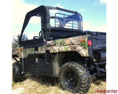 Seizmik Soft Doors & Rear Windshield w/ Zipper Kawasaki Mule Pro-MX - 51-20988
