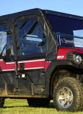 Seizmik Soft Upper Doors w/ Zipper Kawasaki Mule Pro FXT                                     - 51-20989 - Image 3