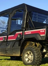 Seizmik Soft Upper Doors w/ Zipper Kawasaki Mule Pro FXT                                     - 51-20989 - Image 2