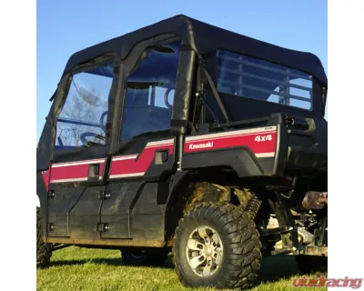 Seizmik Soft Upper Doors w/ Zipper Kawasaki Mule Pro FXT - 51-20989