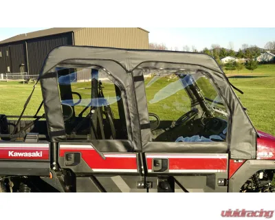 Seizmik Soft Upper Doors w/ Zipper Kawasaki Mule Pro FXT - 51-20989