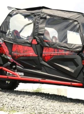 Seizmik Soft Upper Doors | Rear Window & Roof w/ Zipper Polaris RZR XP 4 1000 | XP 4 Turbo                                     - 51-20990 - Image 7