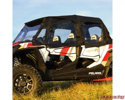 Seizmik Soft Upper Doors | Rear Window & Roof w/ Zipper Polaris RZR XP 4 1000 | XP 4 Turbo - 51-20990