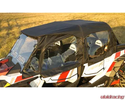Seizmik Soft Upper Doors | Rear Window & Roof w/ Zipper Polaris RZR XP 4 1000 | XP 4 Turbo - 51-20990