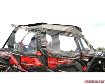 Seizmik Soft Upper Doors | Rear Window & Roof w/ Zipper Polaris RZR XP 4 1000 | XP 4 Turbo - 51-20990