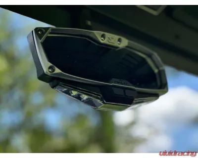 Seizmik Halo-RA LED Rearview Mirror w/ Cast Aluminum Bezel - 56-18032KIT