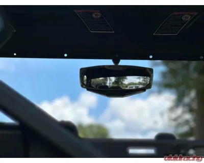 Seizmik Halo-RA LED Rearview Mirror w/ Cast Aluminum Bezel - 56-18032KIT