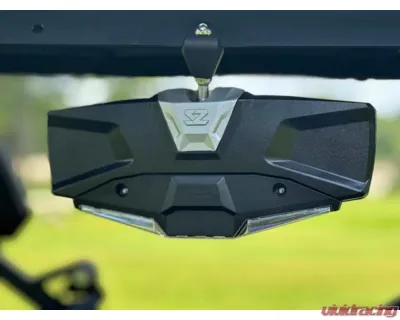 Seizmik Halo-RA LED Rearview Mirror w/ Cast Aluminum Bezel - 56-18032KIT