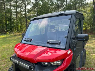 Seizmik Toolless Versa-Vent UV1 Windshield Kit Can-Am Defender 2016+ - 50-50235KIT