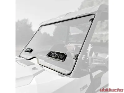 Seizmik Front UV Resistant Polycarbonate Toolless Windshield Kawasaki Ridge - 50-55316KIT