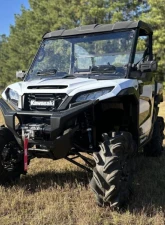 Seizmik Front UV Resistant Polycarbonate Toolless Windshield Kawasaki Ridge                                     - 50-55316KIT - Image 3