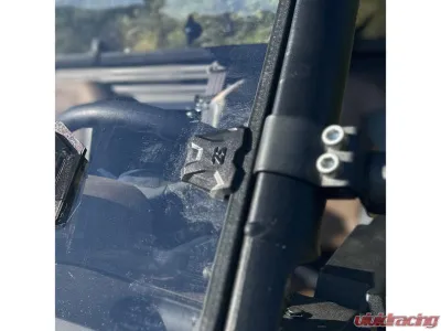 Seizmik Front UV Resistant Polycarbonate Toolless Windshield Kawasaki Ridge - 50-55316KIT