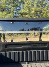 Seizmik UV Resistant Polycarbonate Rear Folding Windshield Kawasaki Ridge Ranch Edition                                     - 50-55319KIT - Image 3