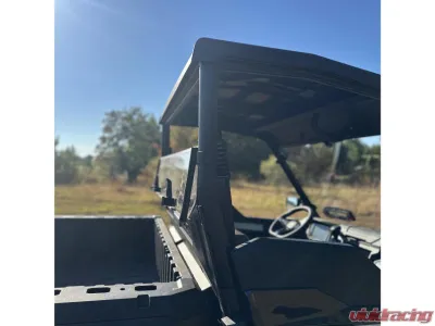 Seizmik UV Resistant Polycarbonate Rear Folding Windshield Kawasaki Ridge Ranch Edition - 50-55319KIT