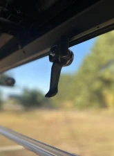 Seizmik UV Resistant Polycarbonate Rear Folding Windshield Kawasaki Ridge Ranch Edition                                     - 50-55319KIT - Image 6
