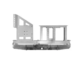 CBI Offroad Bushmaster 2.0 Bare Dual Swing Arm Rear Bumper w/Angled Tire Carrierr Toyota Tacoma 2005-2015