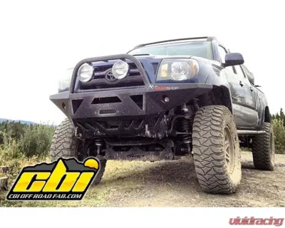 CBI Offroad Moab 2.0 Baja Bare Aluminum Front Bumper Toyota Tacoma 2011-2015 - 200-000-010-125