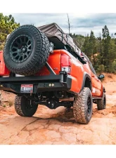 CBI Offroad Bare Dual Swing Arm Rear Bumper w/Angled Tire Carrierr Toyota Tacoma 2016+                                     - 200-000-010-088 - Image 5