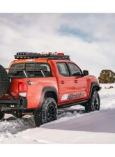 CBI Offroad Bare Dual Swing Arm Rear Bumper w/Angled Tire Carrierr Toyota Tacoma 2016+                                     - 200-000-010-088 - Image 3