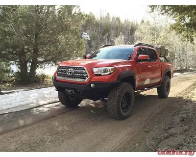 CBI Offroad Classic Bare Aluminum Front Bumper Toyota Tacoma 2016+ - 200-000-010-109