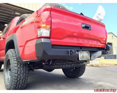 CBI Offroad Classic Bare Metal Rear Bumper Toyota Tacoma 2016+ - 200-000-010-113