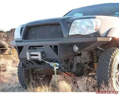 CBI Offroad Moab 2.0 Classic Black Aluminum Front Bumper Toyota Tacoma 2011-2015 - 200-000-010-123