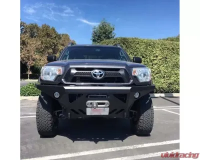 CBI Offroad Moab 2.0 Classic Black Aluminum Front Bumper Toyota Tacoma 2011-2015 - 200-000-010-123
