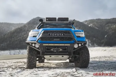 CBI Offroad Dakar Hybrid Front Bumper - Bare Metal Toyota Tacoma 3rd Gen 2016-2021 - 200-000-010-131