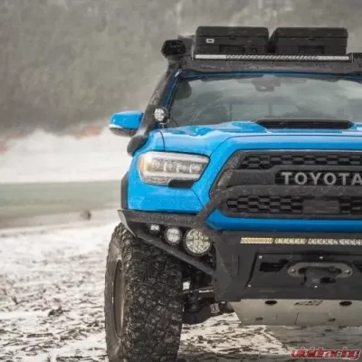 CBI Offroad Dakar Hybrid Front Bumper - Powder Coated Black Toyota Tacoma 3rd Gen 2016-2021 - 200-000-010-132