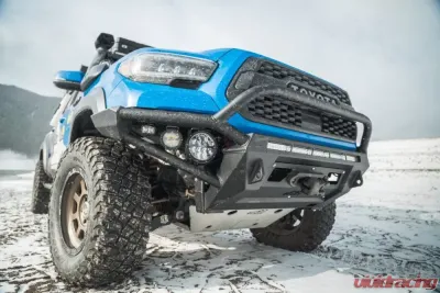 CBI Offroad Dakar Hybrid Front Bumper - Powder Coated Black Toyota Tacoma 3rd Gen 2016-2021 - 200-000-010-132