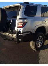 CBI Offroad Black Dual Swing Arm Rear Bumper w/Angled Tire Carrierr Toyota 4Runner 2010-2021                                     - 200-000-011-182 - Image 7